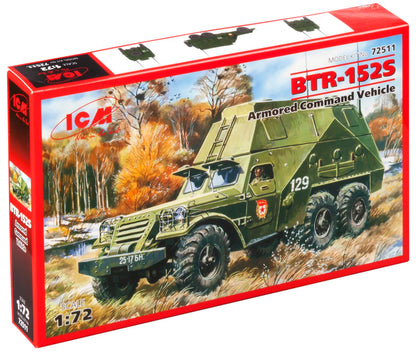 ICM 72511 - Veicolo da Commando sovietico BTR-152S, Armato