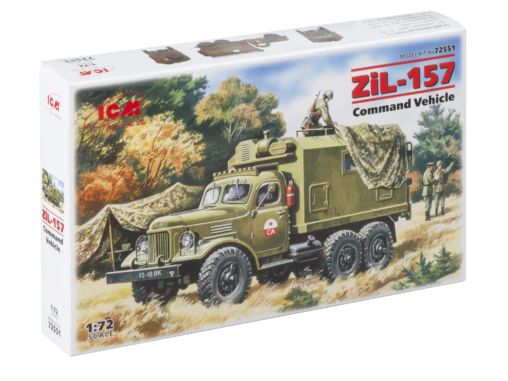 ICM 1:72 - ZiL-157, Command Vehicle