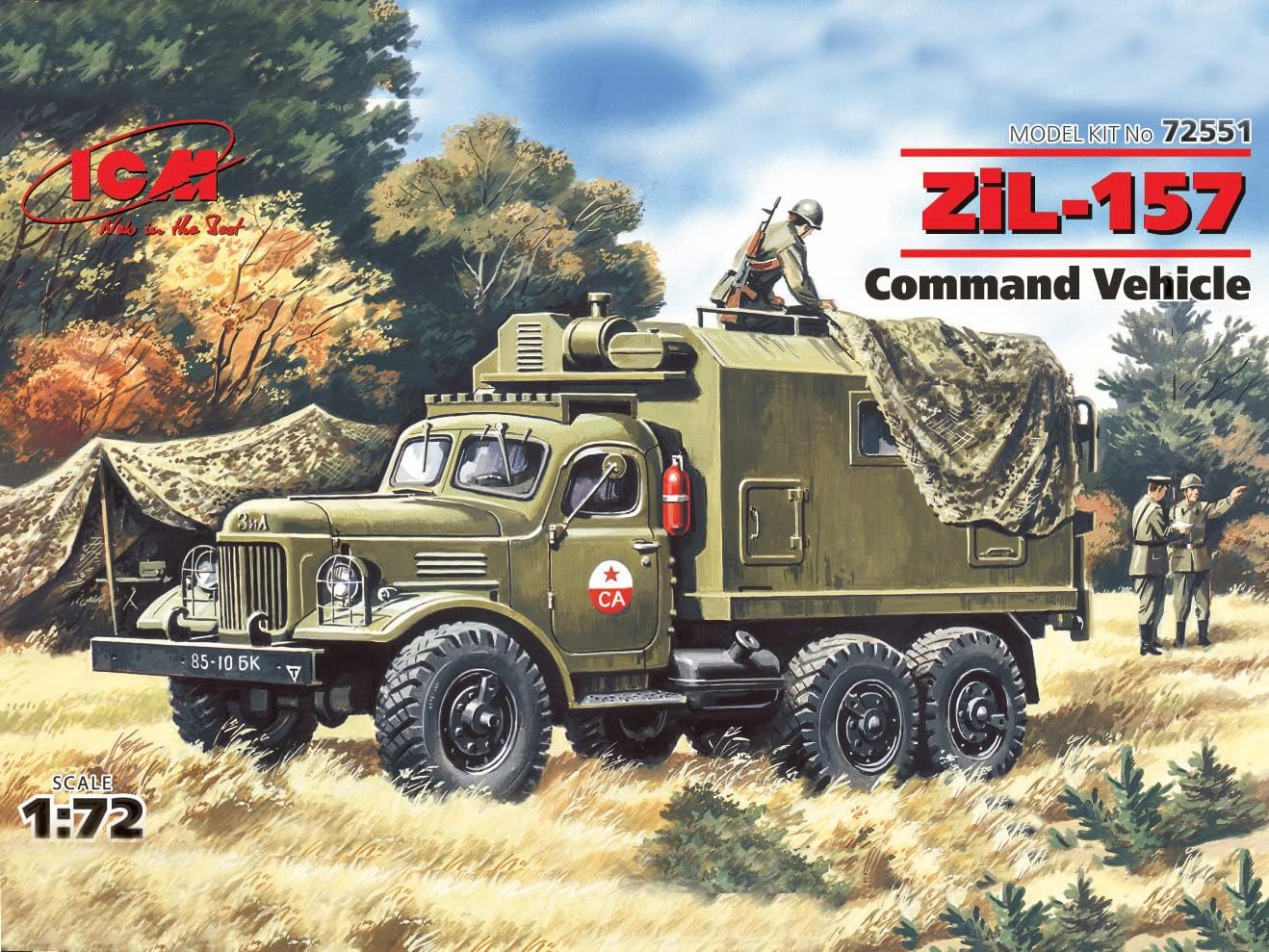 ICM 1:72 - ZiL-157, Command Vehicle