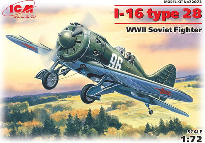 ICM 1:72 - I-16 type 28, WWII Soviet Fighter