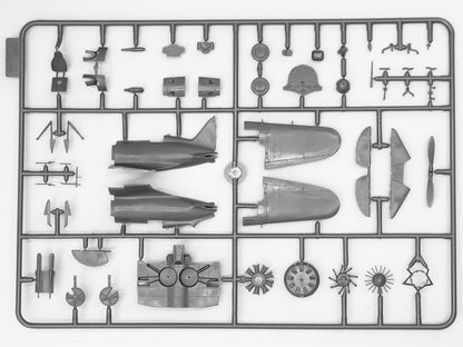 ICM 1:72 - I-16 type 28, WWII Soviet Fighter