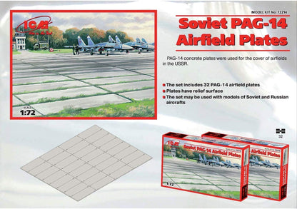 ICM 1:72 - Soviet PAG-14 Airfield Plates (32 pieces