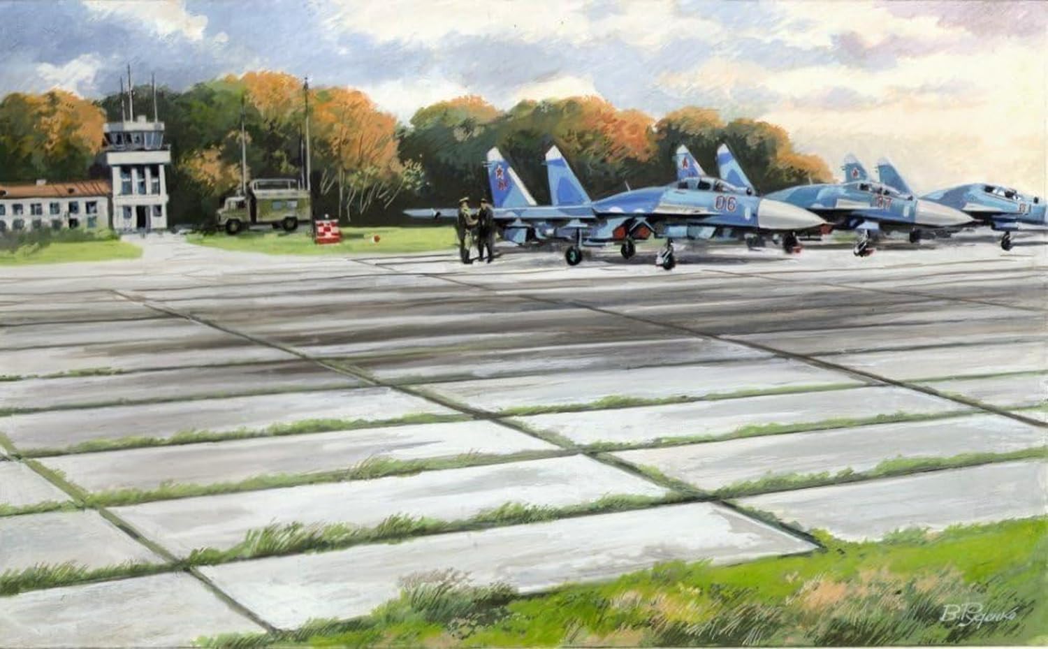 ICM 1:72 - Soviet PAG-14 Airfield Plates (32 pieces