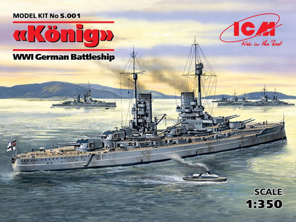 ICM S.002 - Nave Tedesca da Battaglia König, II Guerra Mondiale