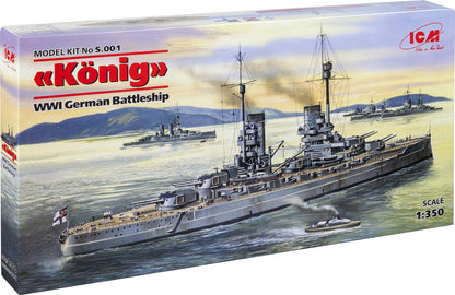 ICM S.002 - Nave Tedesca da Battaglia König, II Guerra Mondiale