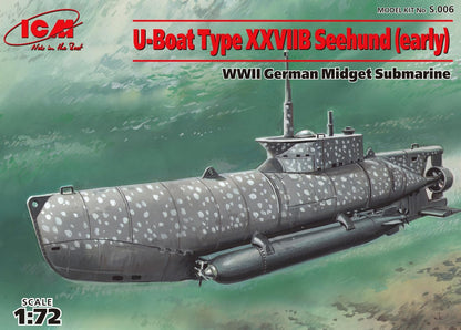 ICM 1:72 - U-Boat Type XXVIIB Seehund (early