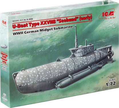 ICM 1:72 - U-Boat Type XXVIIB Seehund (early