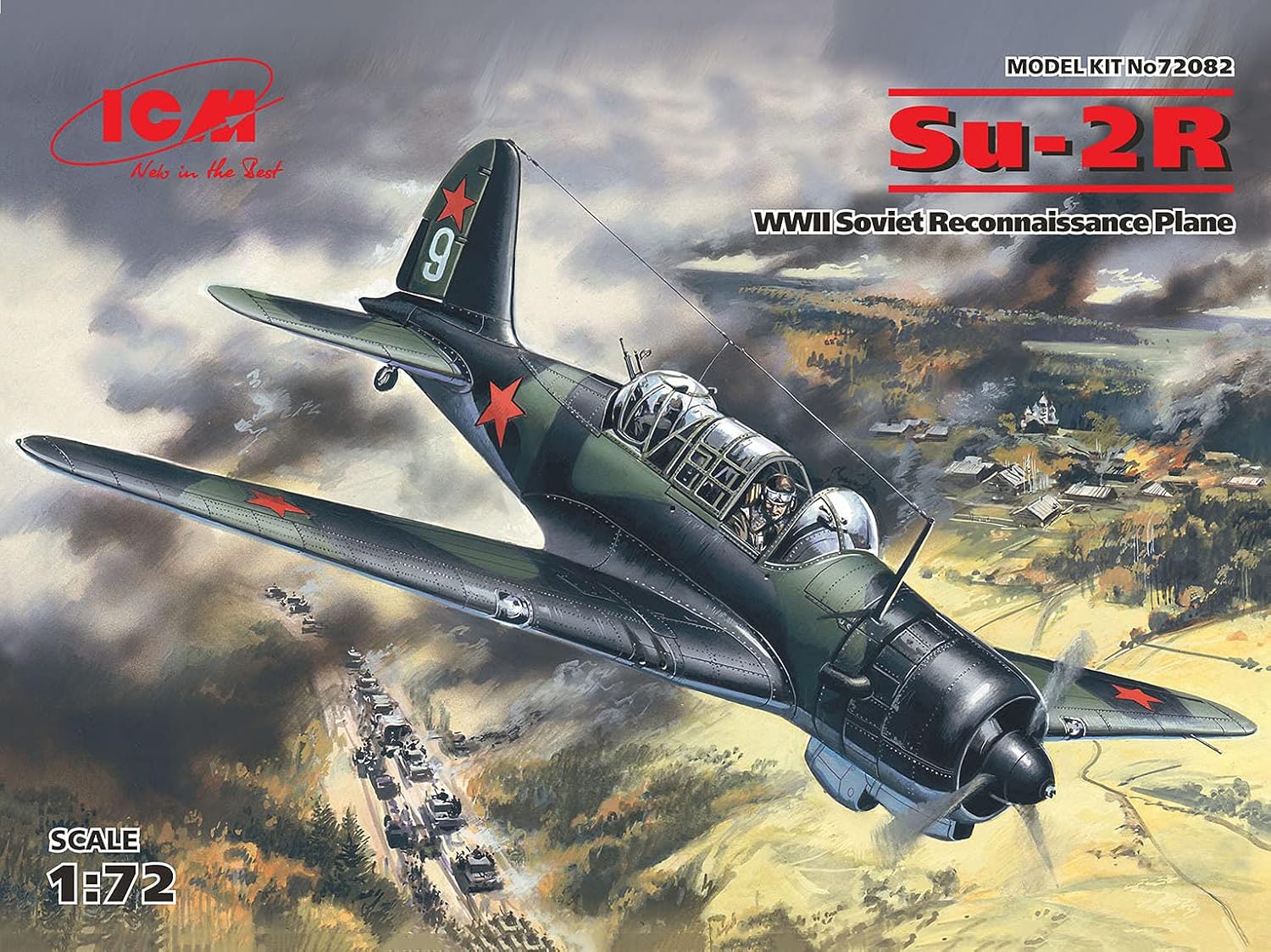 ICM - Giocattolo aeromodelismo Scala 1:72