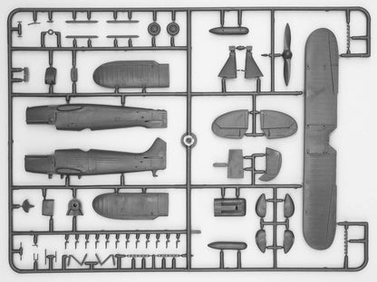 Heinkel He 51A-1 German Biplane Fighter