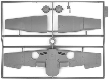 ICM ICM48102 (-) 1:48-Messerschmitt Bf 109F-2 Guerra Mondiale Tedesco Combattente
