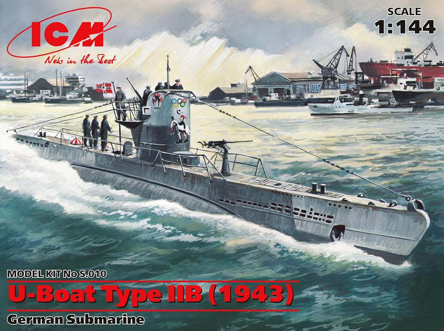 ICM S010 S.010 U-Boat Type IIB 1943