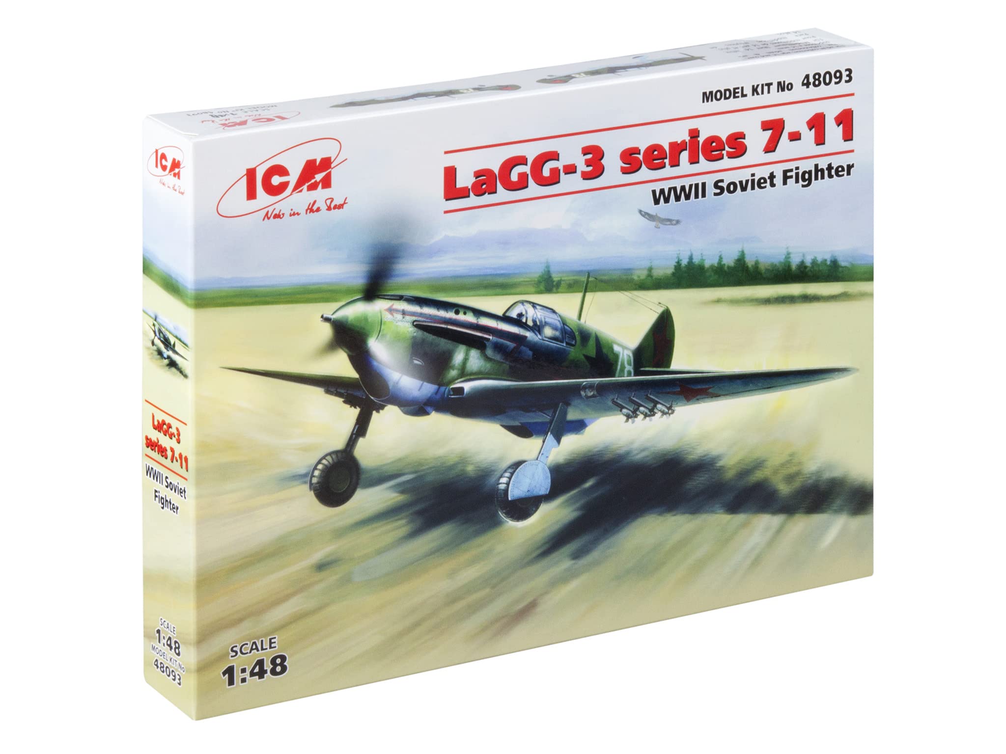 ICM 1:48 - LaGG-3 series 7-11 WWII Soviet Fighter