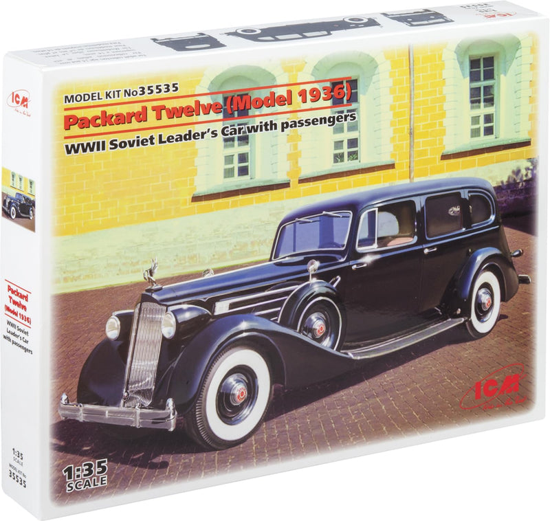 ICM 1:35 - Packard Twelve - Leader"s Car w/Passengers
