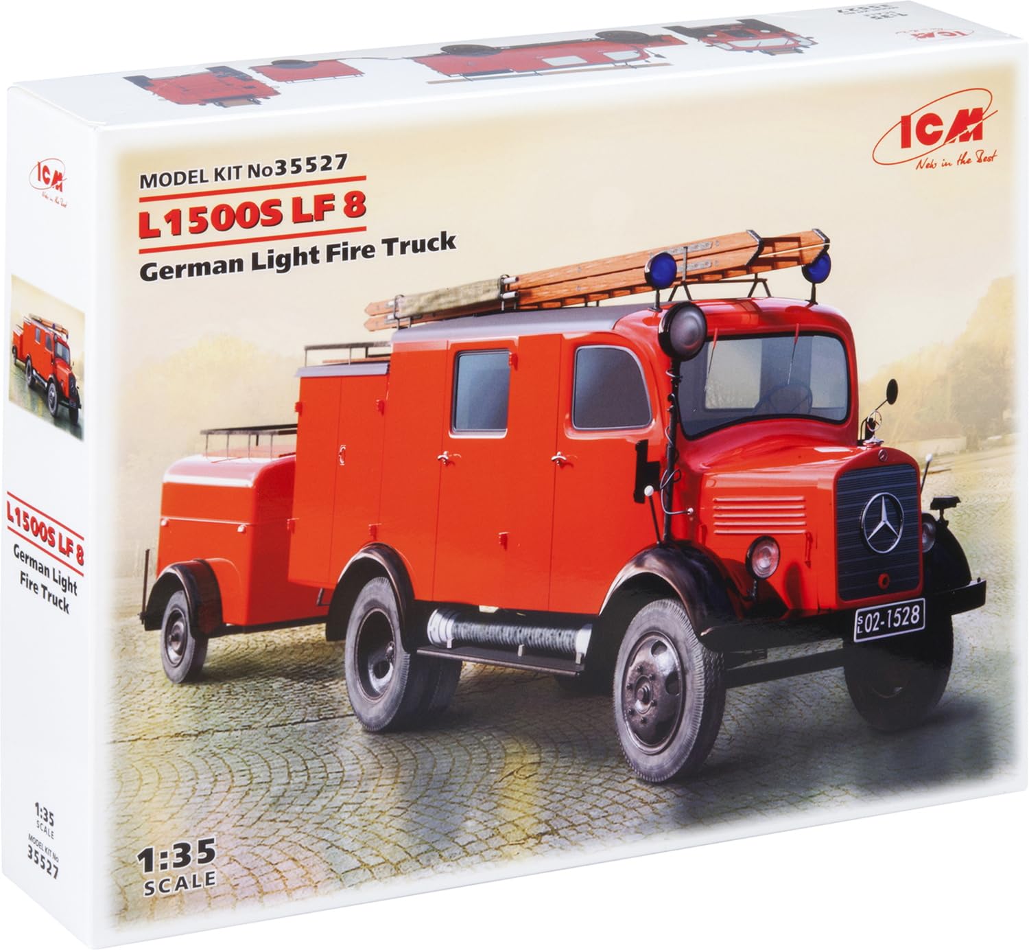 L1500S Lf 8, German Light Fire Truck