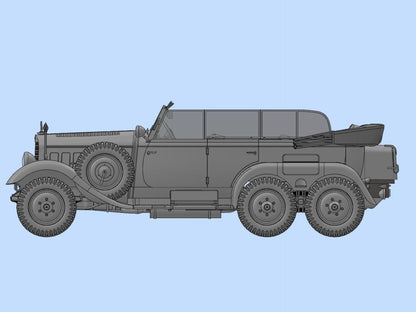 ICM 1:35 - Typ G4 (Kfz.21), WWII German Staff Car