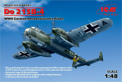 ICM 1:48 - Do 215 B-4, WWII German Recon. Plane