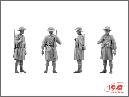 ICM 035565 – 1/35 WWII marocchina Goumier Rifles, 4 Personaggi Modellino in plastica Set