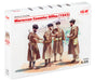 ICM 035565 – 1/35 WWII marocchina Goumier Rifles, 4 Personaggi Modellino in plastica Set