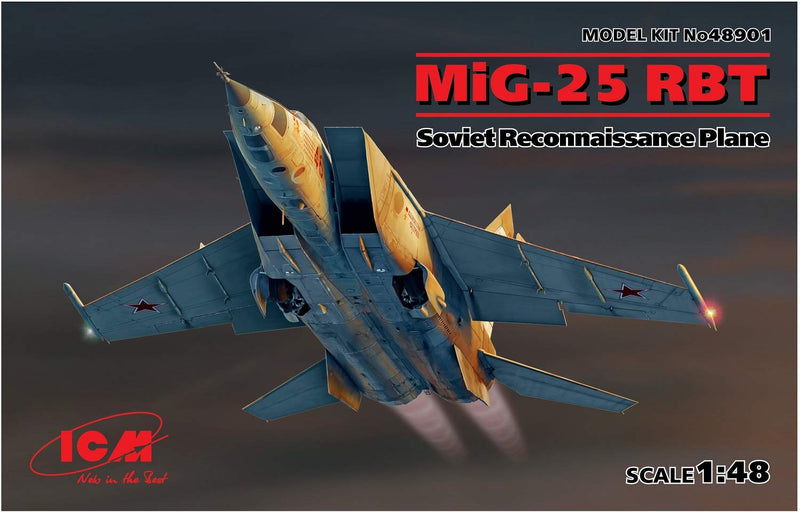 ICM 1:48 - MiG-25 RBT, Soviet Reconnaissance Plane