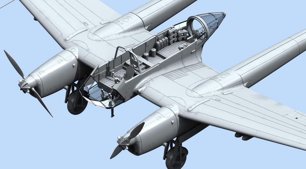 ICM 1:72 - FW 189A-1, WWII German Reconnaissance Plane