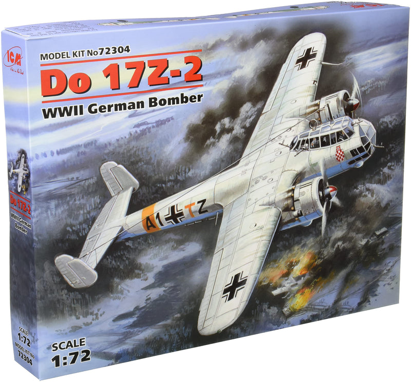 ICM 72304 - Modellbausatz Do 17Z-2 WWII German Bomber