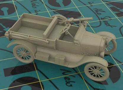ICM 35663 - Modellino Modello T 1917 LCP, WWI Australian Army Car, Nero