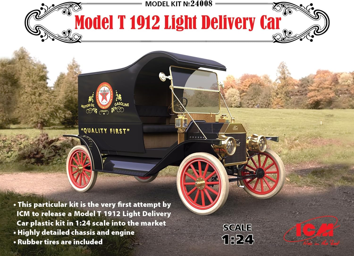 ICM 1:24 - Model T 1912 Light Delivery Car