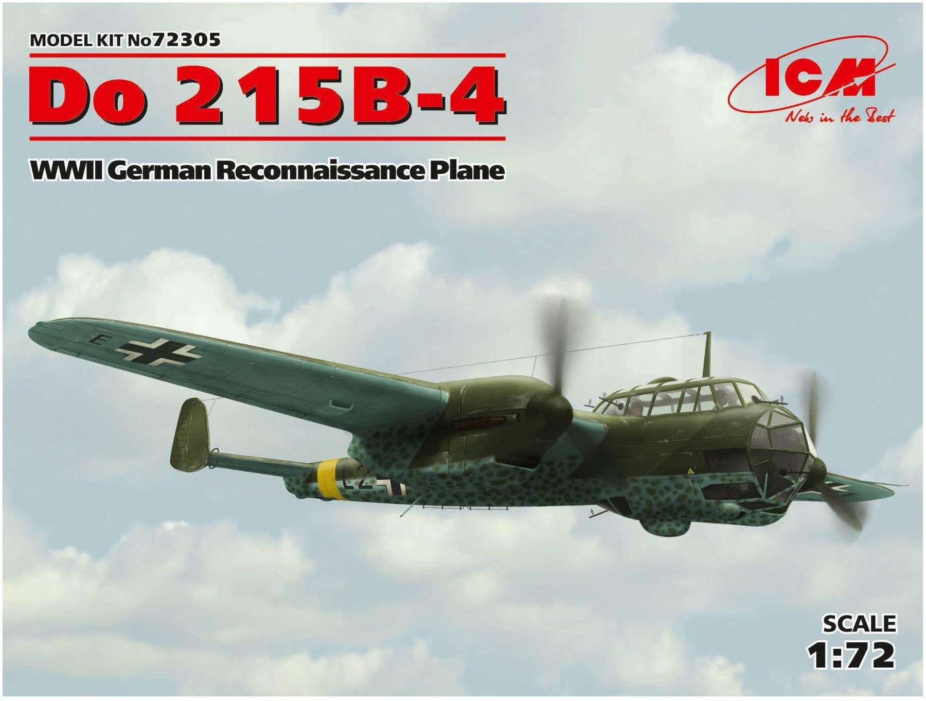 ICM 72305 Modellino Do 215b 4 WWII Ricognizione Plane