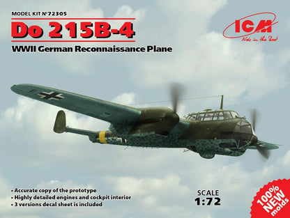 ICM 72305 Modellino Do 215b 4 WWII Ricognizione Plane