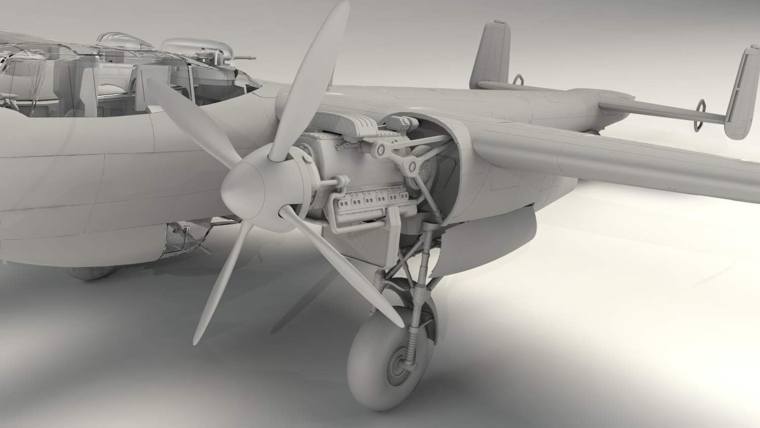 Modellbausatz Do 217N-1,WWII German Night Fighter (100% New molds