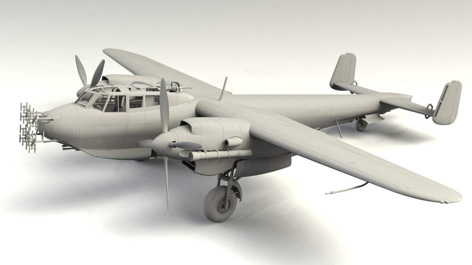Modellbausatz Do 217N-1,WWII German Night Fighter (100% New molds