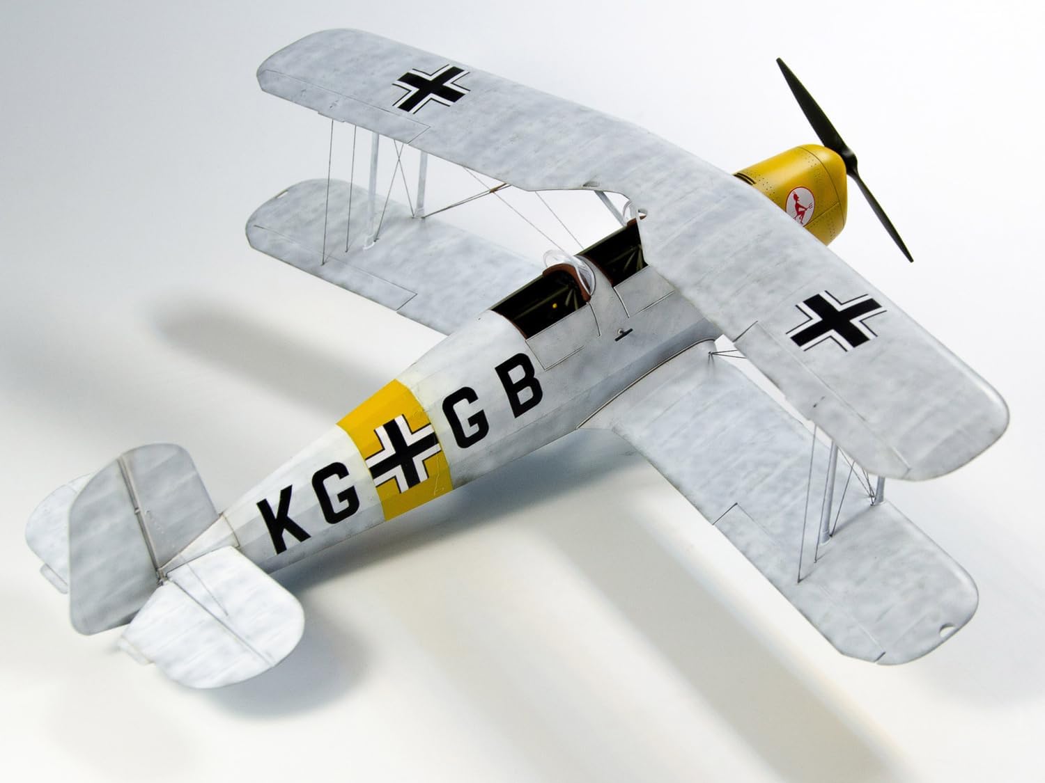 Modellbausatz Bücker Bü 131D,WWII German Training Aircraft(100% New molds
