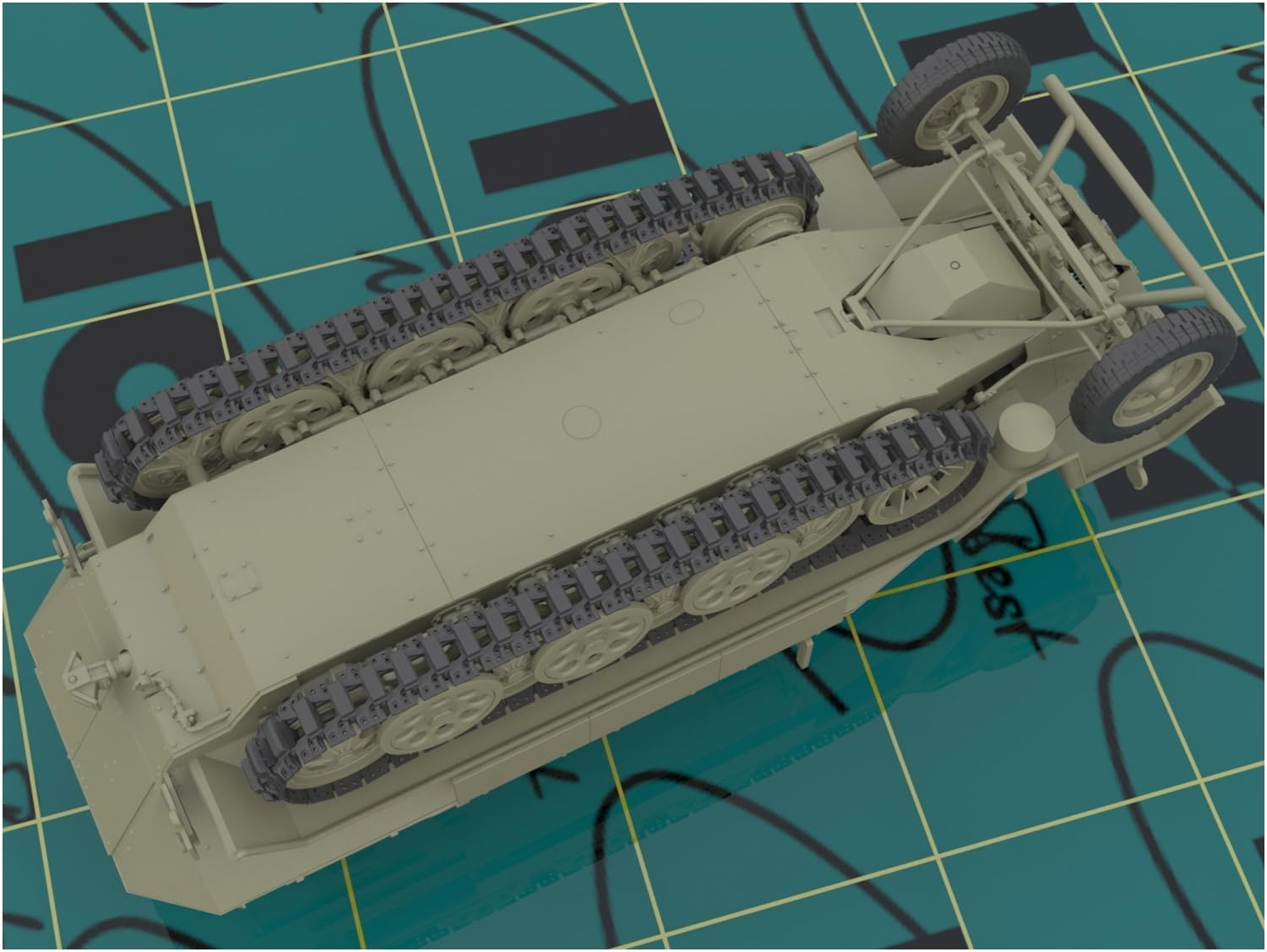 ICM 1:35 - Sd.Kfz.251/6 Ausf. A Armoured Command Vehicle