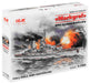 ICM S.017 - Modellino di Markgraf (full hull & waterline) WWI German Battleship, grigio