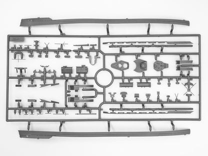 ICM S.017 - Modellino di Markgraf (full hull & waterline) WWI German Battleship, grigio