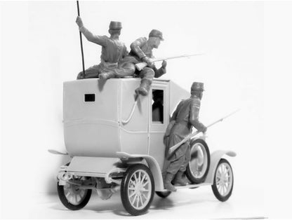 French Infantry On The March (1914) 4 Figures