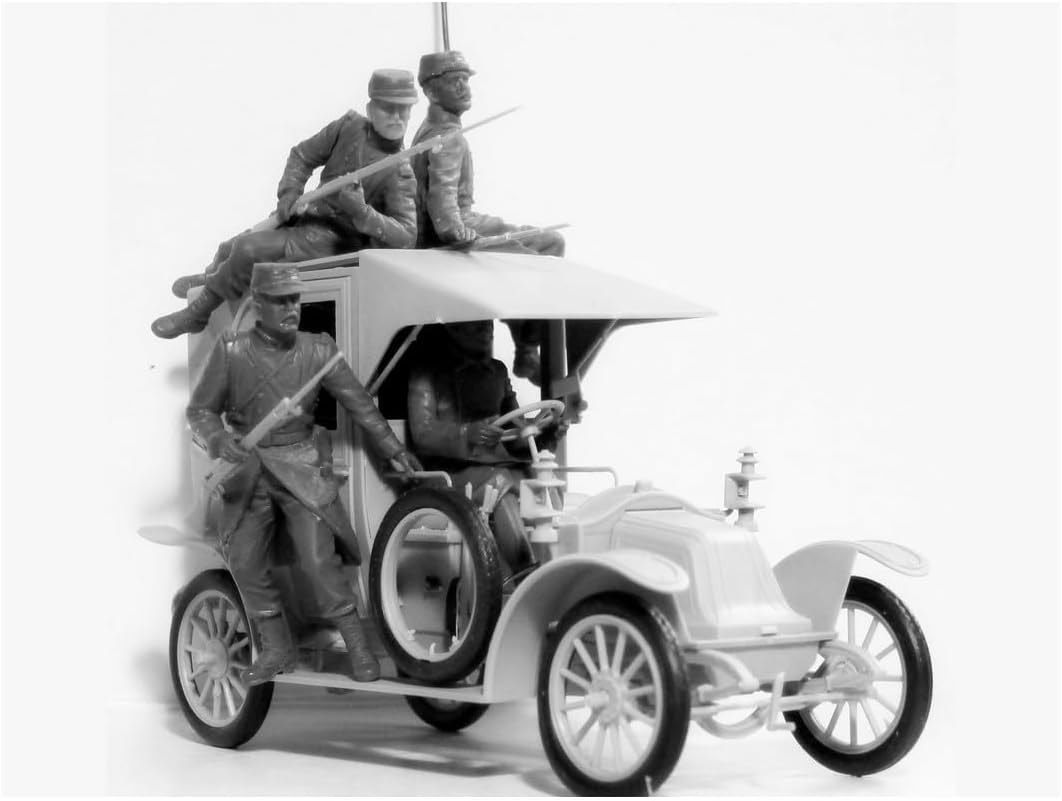 French Infantry On The March (1914) 4 Figures