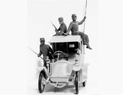 French Infantry On The March (1914) 4 Figures