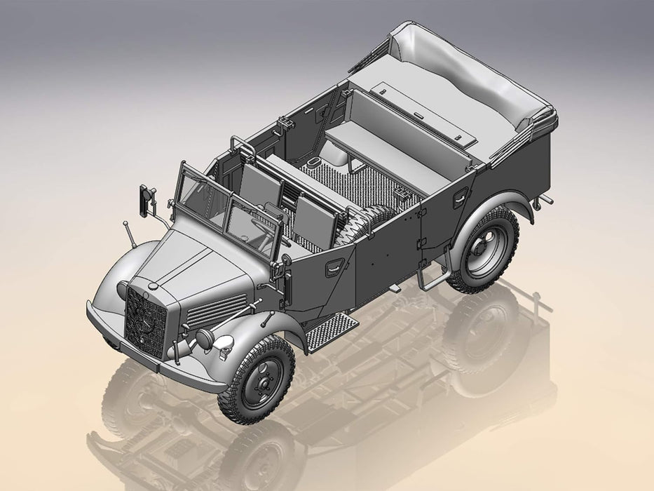 ICM DS3503 Wehrmacht Off-Road Cars (3 Stück