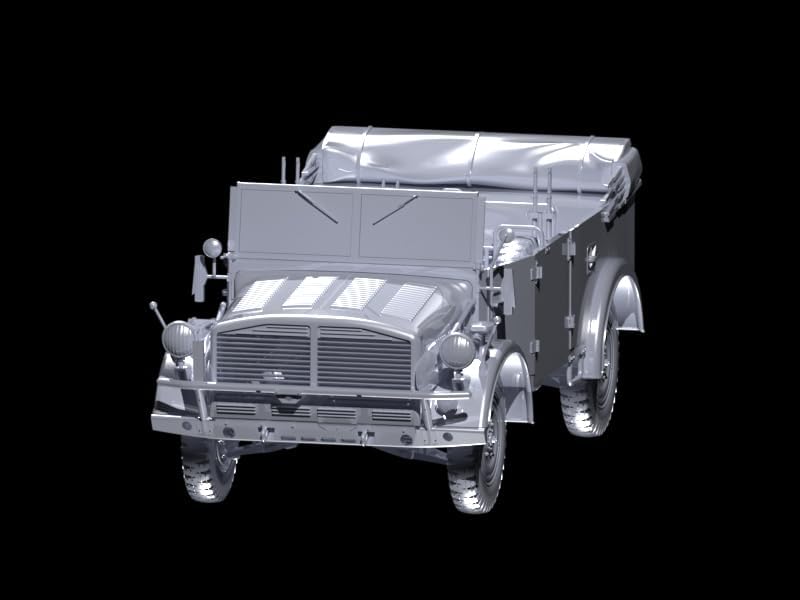 ICM DS3503 Wehrmacht Off-Road Cars (3 Stück