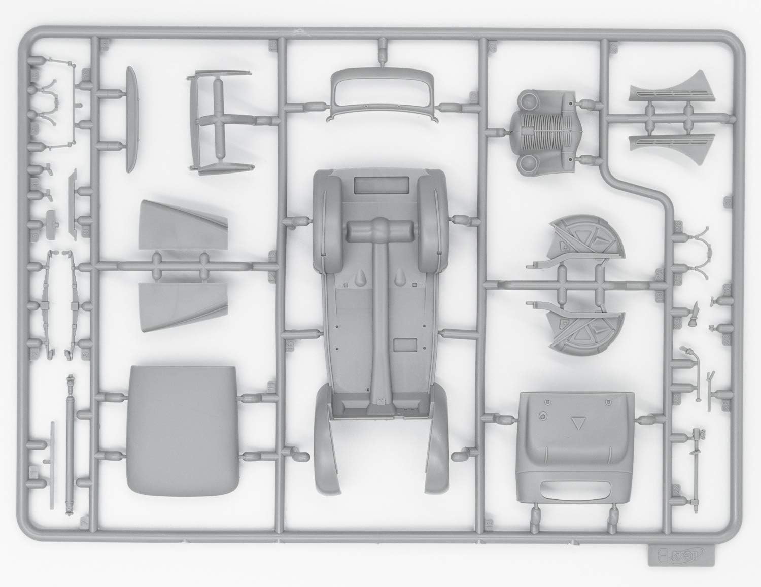 ICM ICMDS3504 Kit modello in plastica, Nero