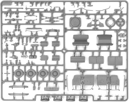 ICM ICMDS3504 Kit modello in plastica, Nero