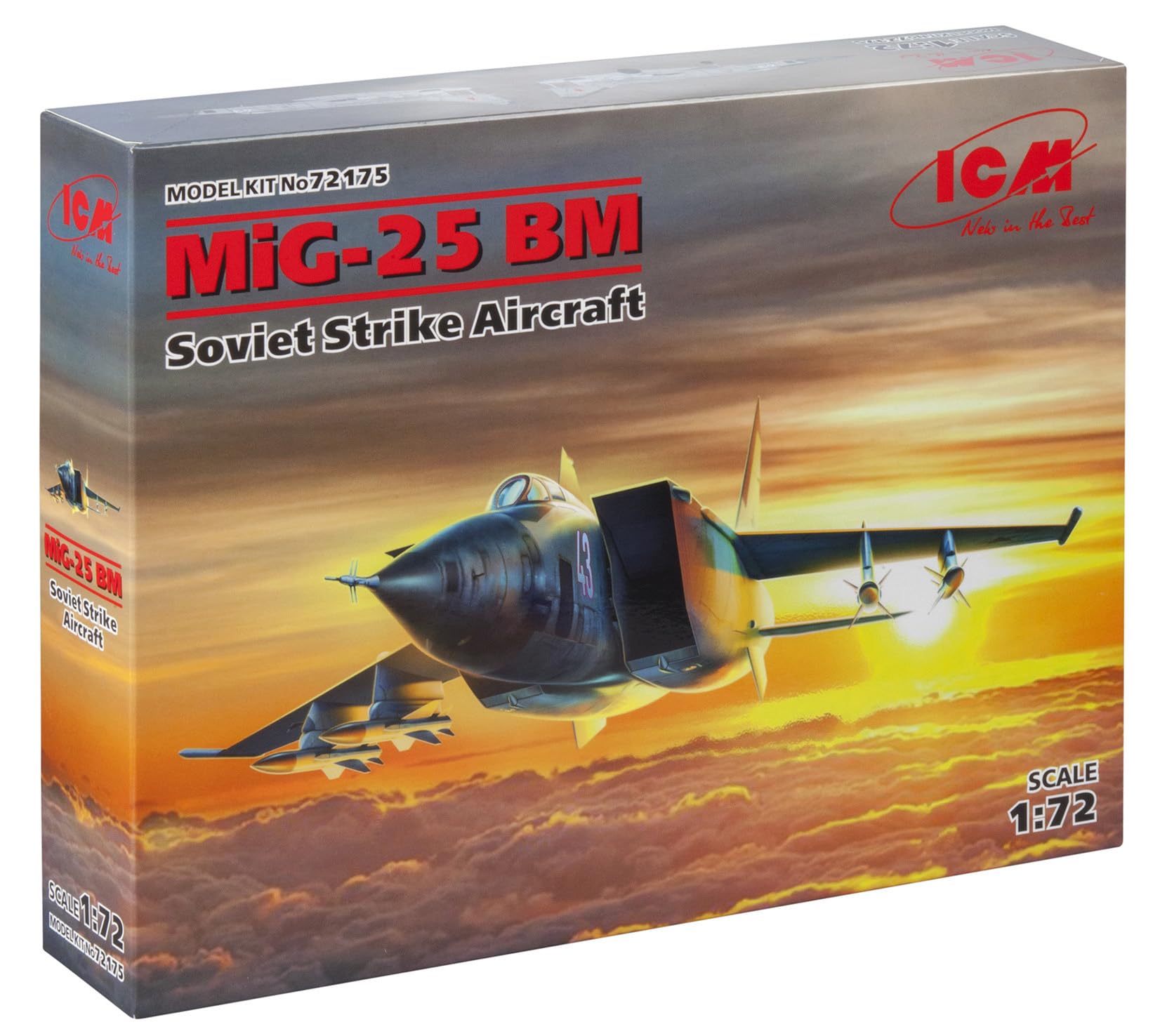 ICM 1:72 - MiG-25 BM, Soviet Strike Aircraft