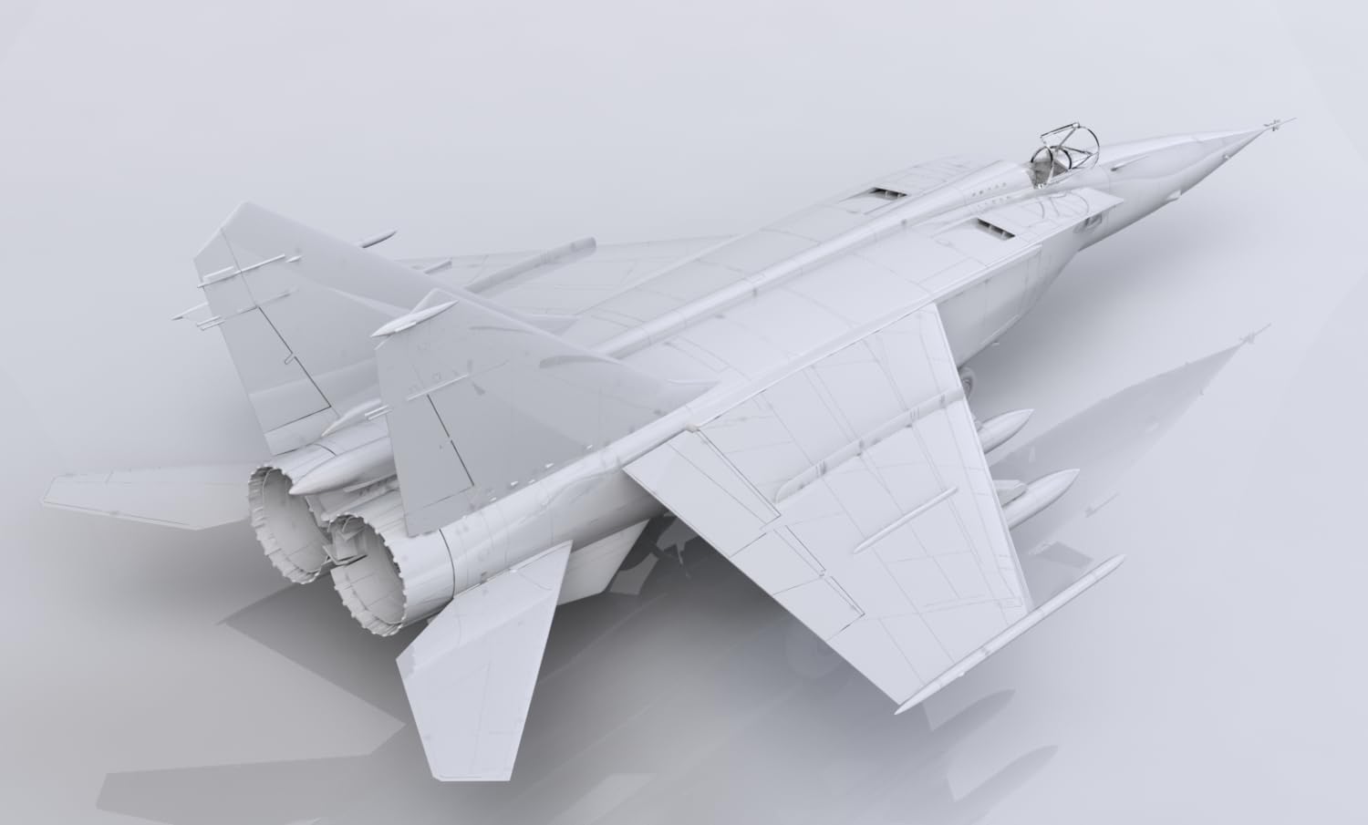 ICM 1:72 - MiG-25 BM, Soviet Strike Aircraft