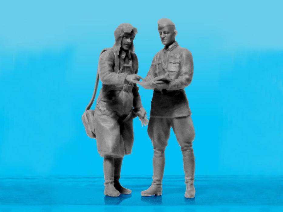 ICM 1:32 - I-16 type 24 W/Soviet Pilots (1939-1942