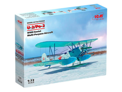 ICM ICM72244 - Kit di modellini in plastica, colore: Azzurro