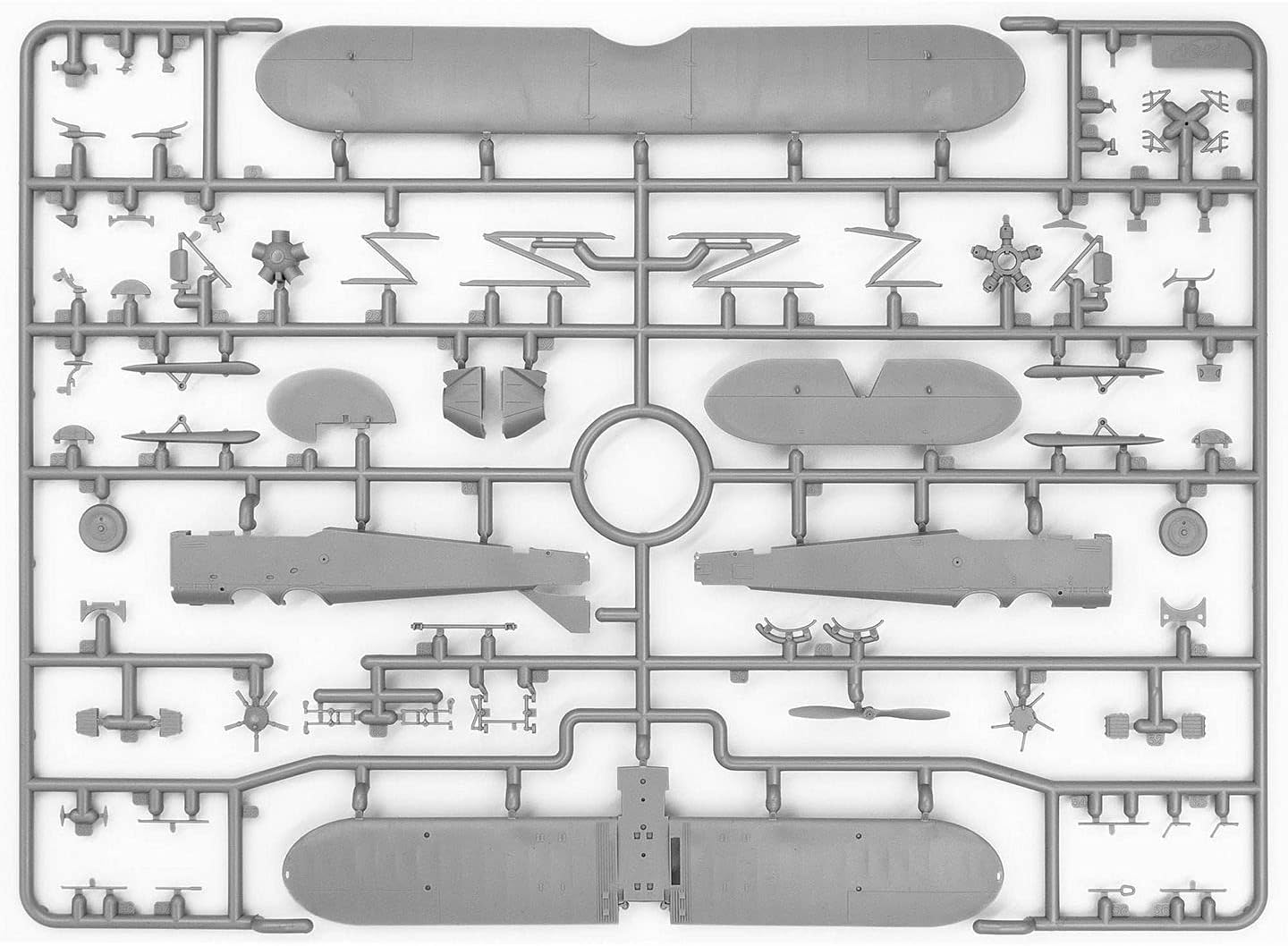 ICM ICM72244 - Kit di modellini in plastica, colore: Azzurro