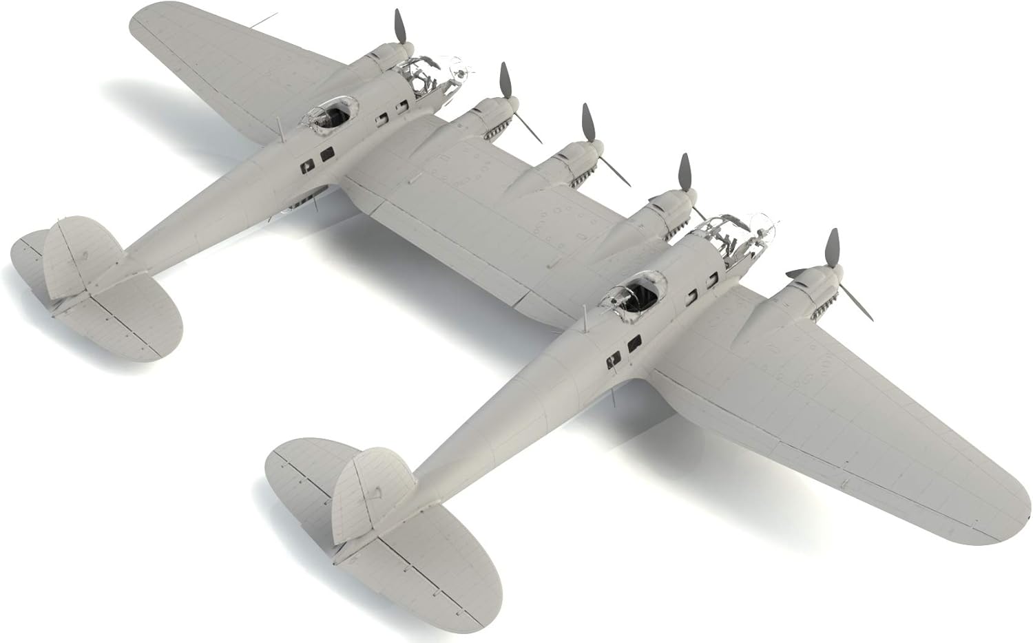 ICM 1:48 - He 111Z-1 Zwilling WWII Glider Tug Multicolour