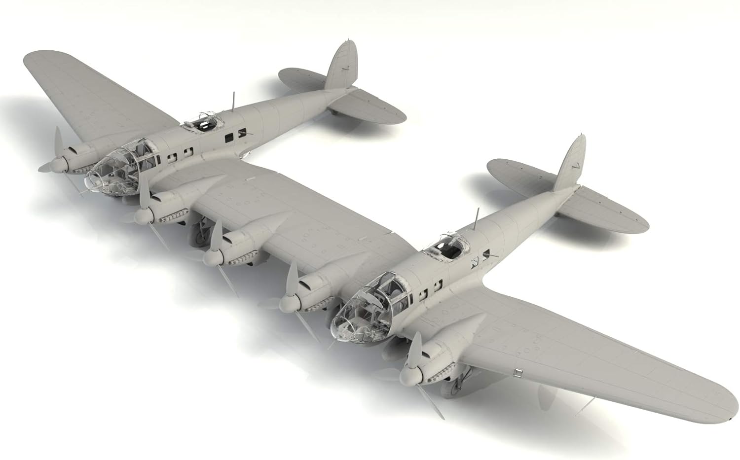 ICM 1:48 - He 111Z-1 Zwilling WWII Glider Tug Multicolour