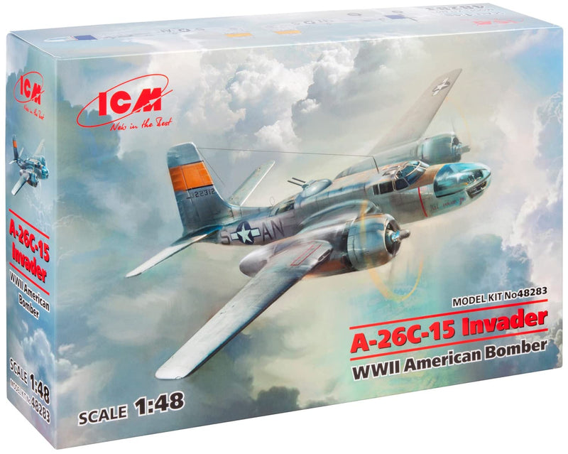 ICM 1:48 - A-26?-15 Invader, WWII American Bomber